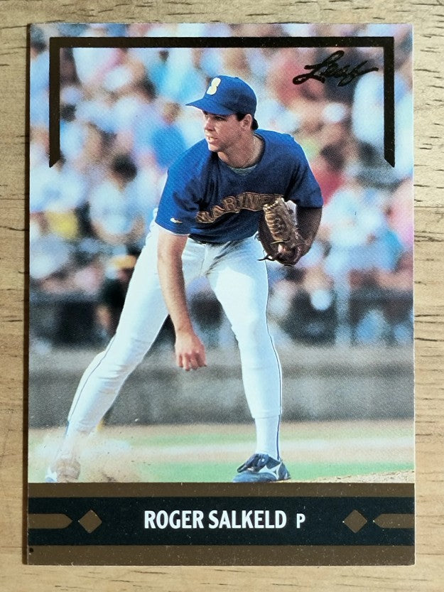 1991 Leaf Gold Rookies #BC19 Roger Salkeld