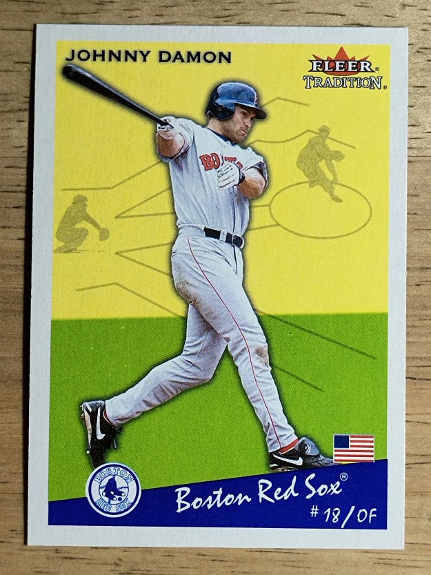 2002 Fleer Tradition Update #U122 Johnny Damon Sox