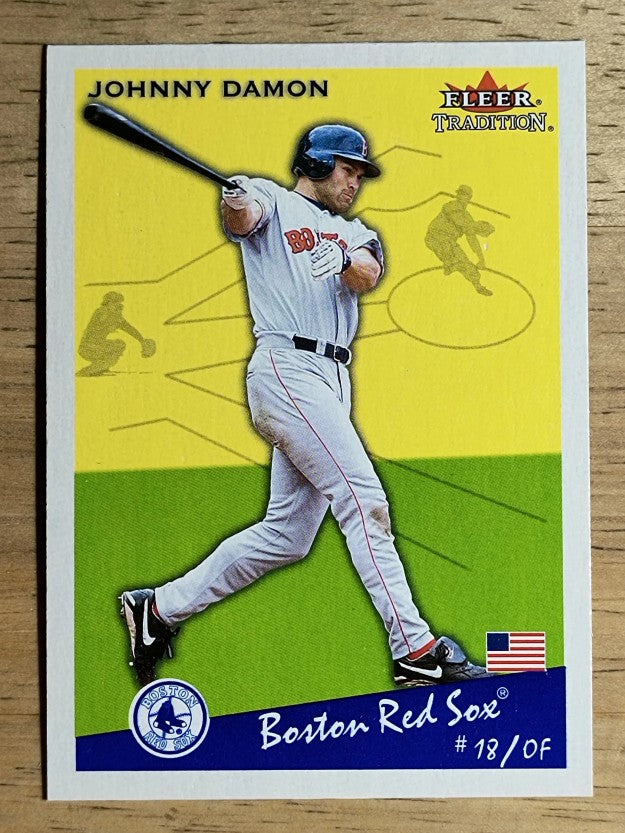 2002 Fleer Tradition Update #U122 Johnny Damon Sox