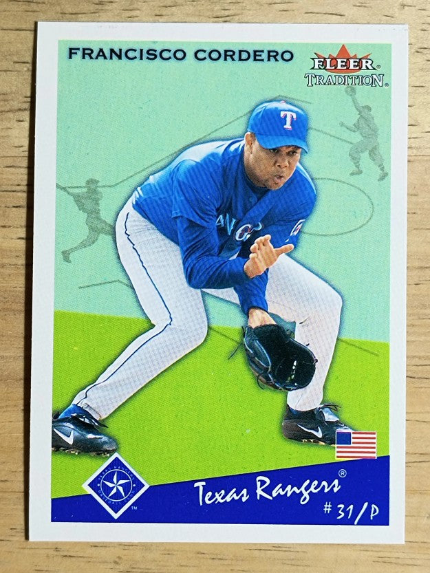 2002 Fleer Tradition Update #U123 Francisco Cordero