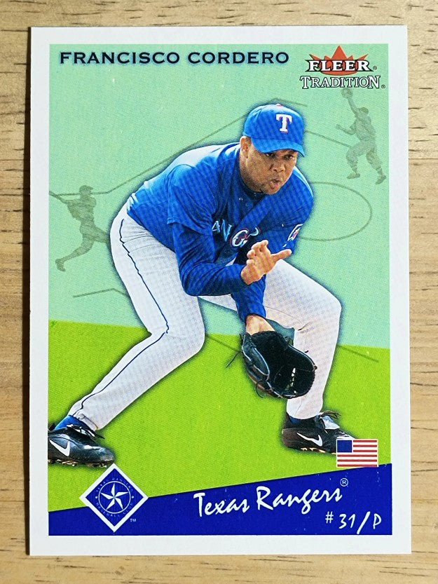 2002 Fleer Tradition Update #U123 Francisco Cordero
