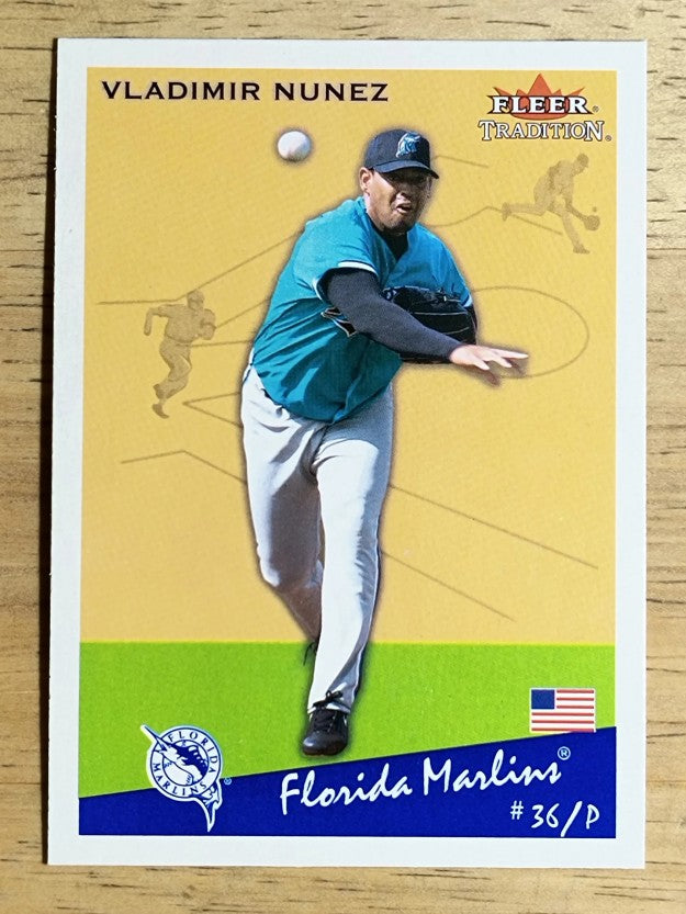2002 Fleer Tradition Update #U125 Vladimir Nunez