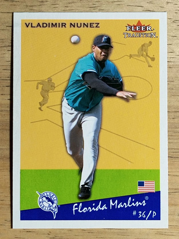 2002 Fleer Tradition Update #U125 Vladimir Nunez