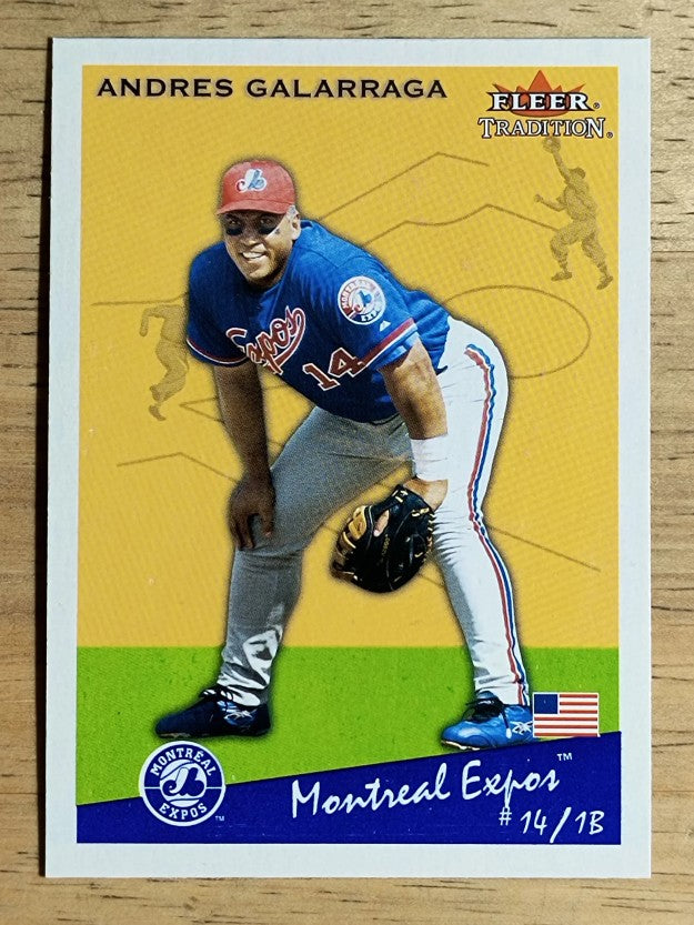 2002 Fleer Tradition Update #U126 Andres Galarraga