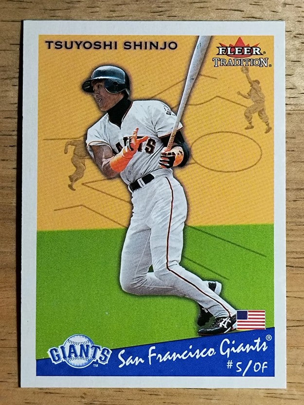 2002 Fleer Tradition Update #U128 Tsuyoshi Shinjo
