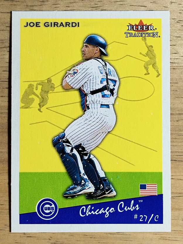 2002 Fleer Tradition Update #U129 Joe Girardi