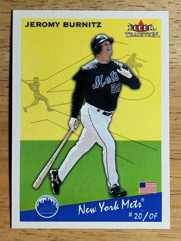 2002 Fleer Tradition Update #U138 Jeromy Burnitz
