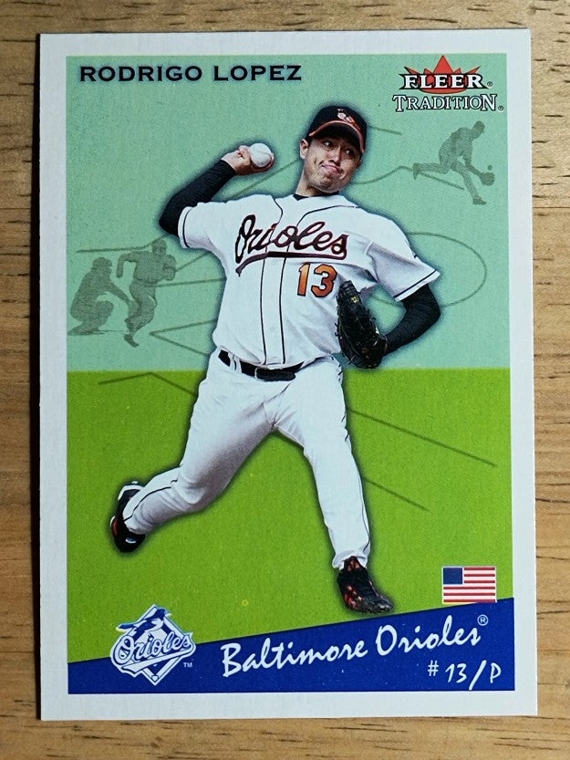 2002 Fleer Tradition Update #U144 Rodrigo Lopez
