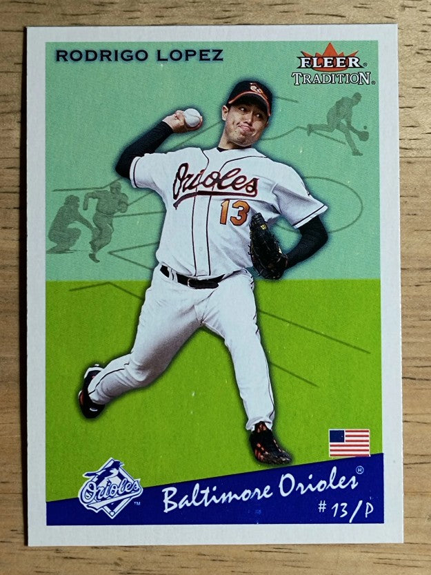 2002 Fleer Tradition Update #U144 Rodrigo Lopez