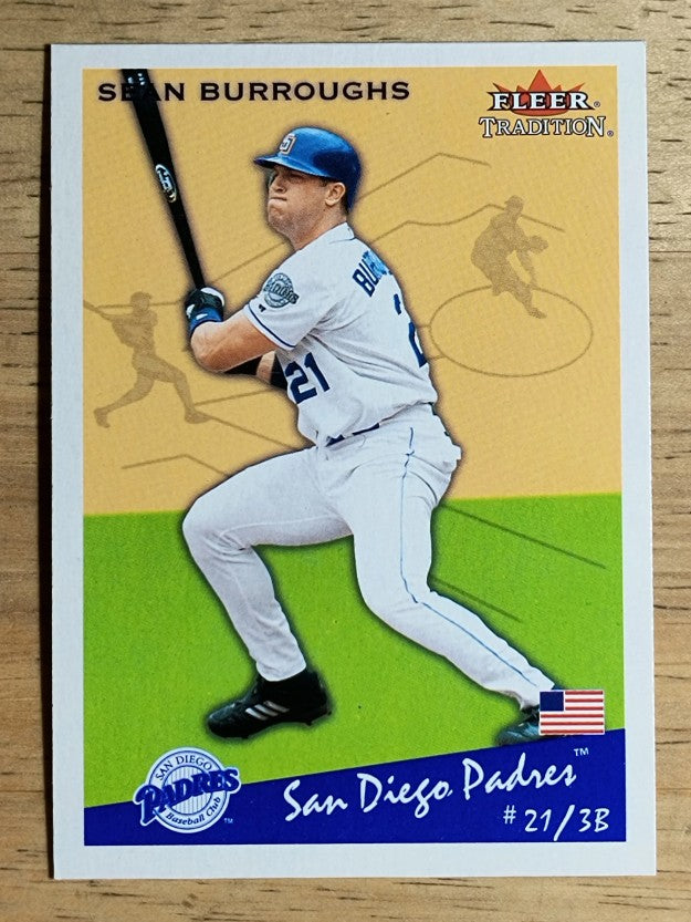 2002 Fleer Tradition Update #U149 Sean Burroughs