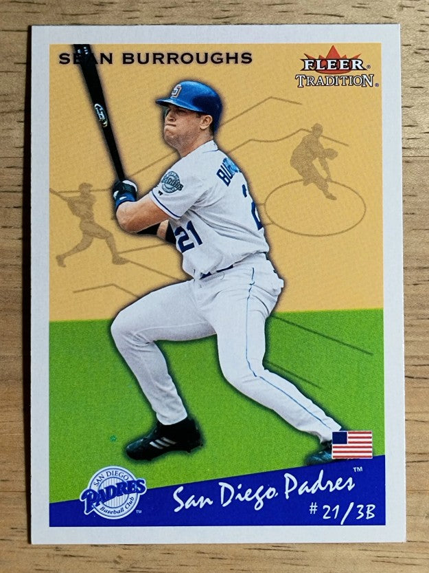 2002 Fleer Tradition Update #U149 Sean Burroughs