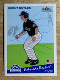2002 Fleer Tradition Update #U156 Brent Butler