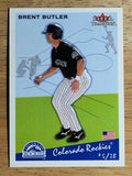 2002 Fleer Tradition Update #U156 Brent Butler