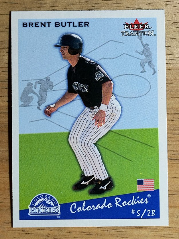2002 Fleer Tradition Update #U156 Brent Butler