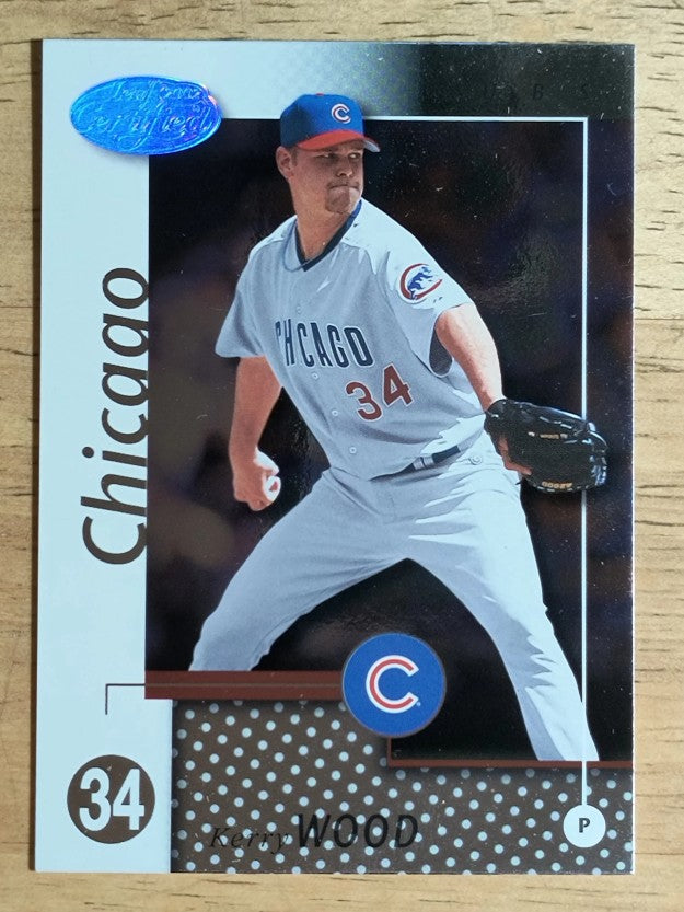 2002 Leaf Certified #124 Kerry Wood
