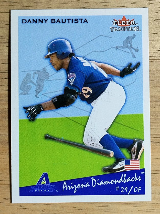 2002 Fleer Tradition Update #U163 Danny Bautista