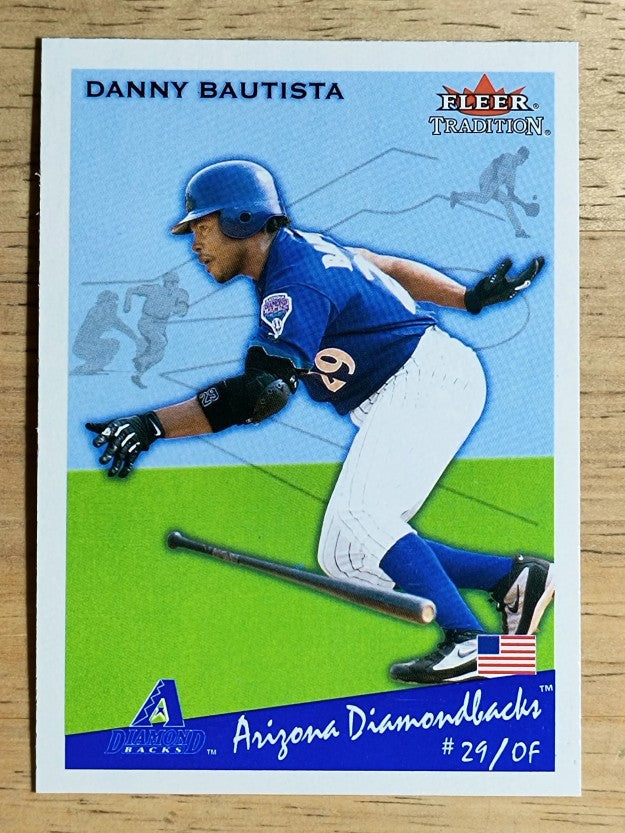 2002 Fleer Tradition Update #U163 Danny Bautista