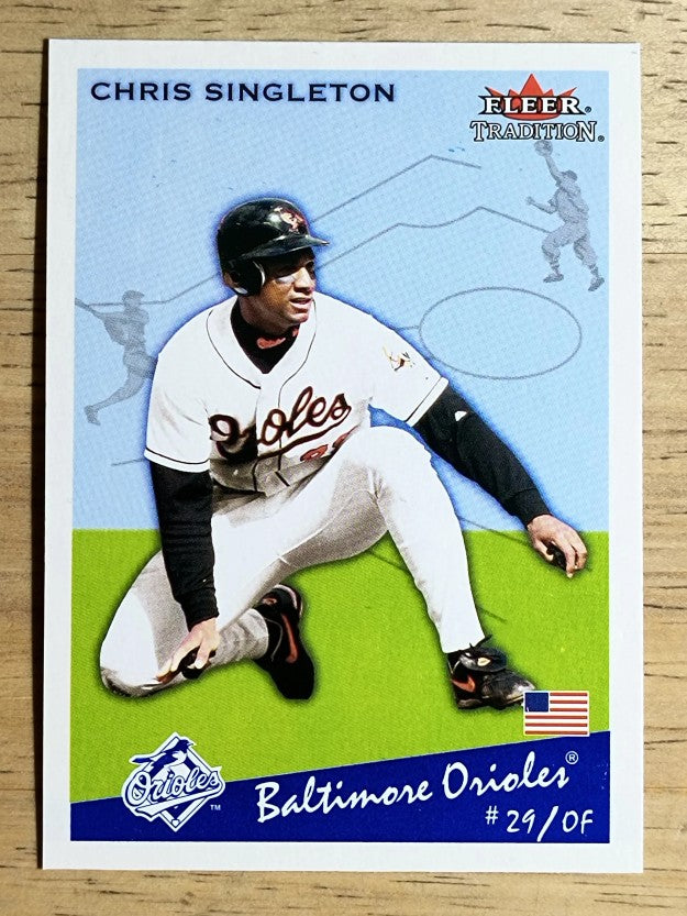 2002 Fleer Tradition Update #U165 Chris Singleton