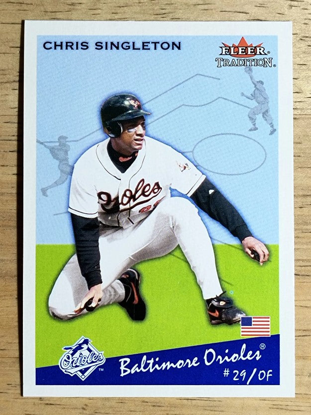 2002 Fleer Tradition Update #U165 Chris Singleton