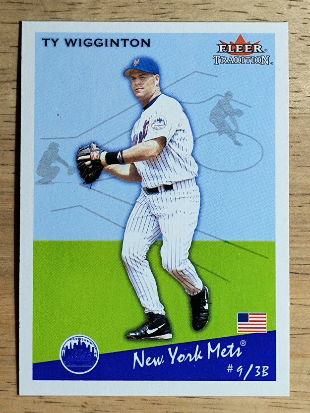 2002 Fleer Tradition Update #U169 Ty Wigginton