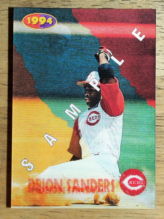 1994 Sportflics Rookie/Traded Samples #25 Deion Sanders