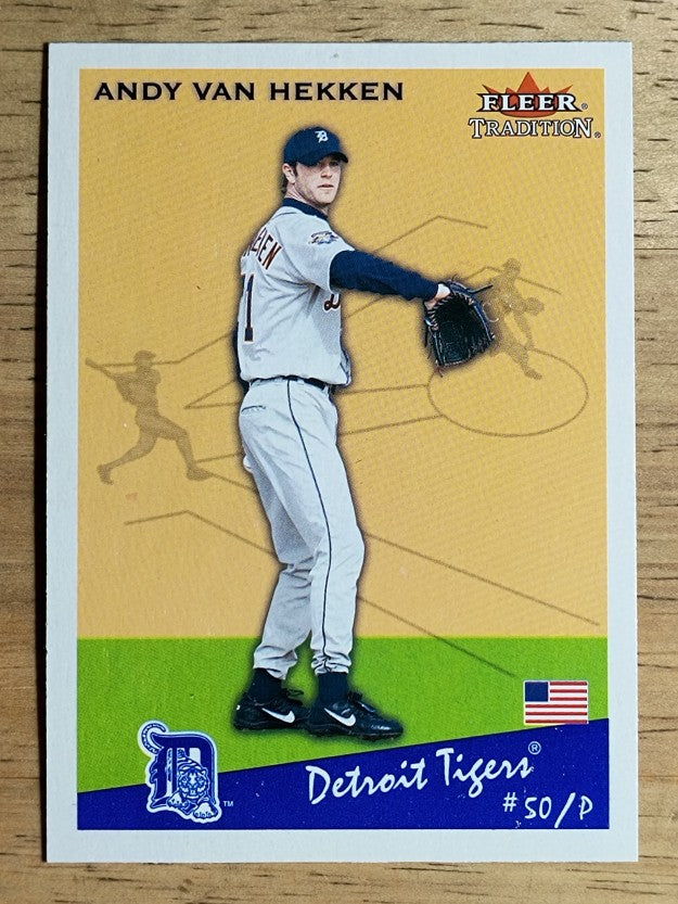 2002 Fleer Tradition Update #U171 Andy Van Hekken