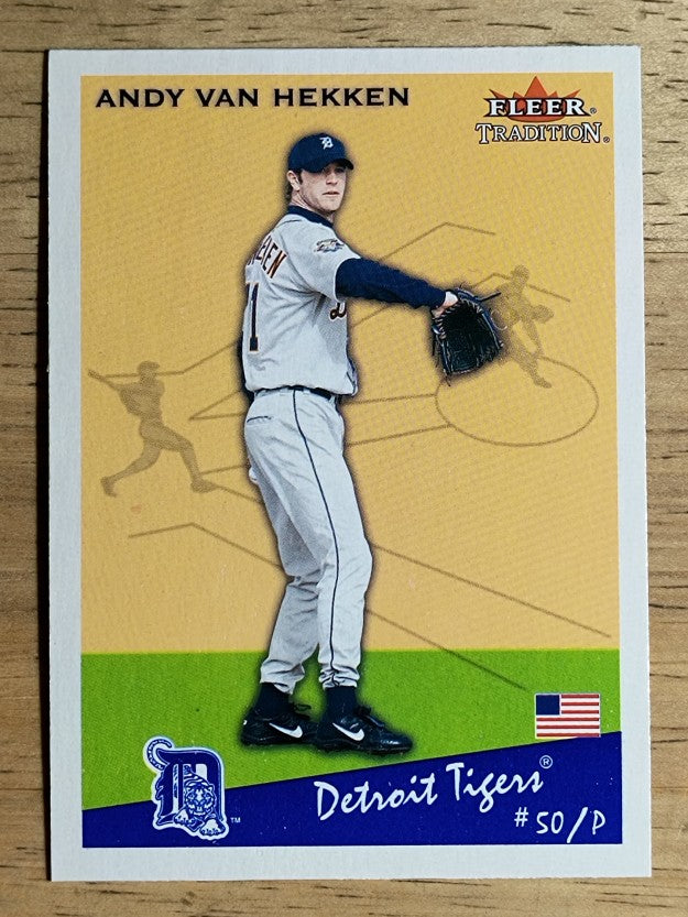 2002 Fleer Tradition Update #U171 Andy Van Hekken