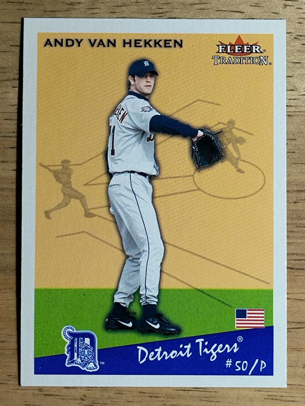 2002 Fleer Tradition Update #U171 Andy Van Hekken