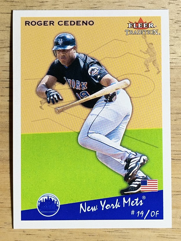 2002 Fleer Tradition Update #U174 Roger Cedeno