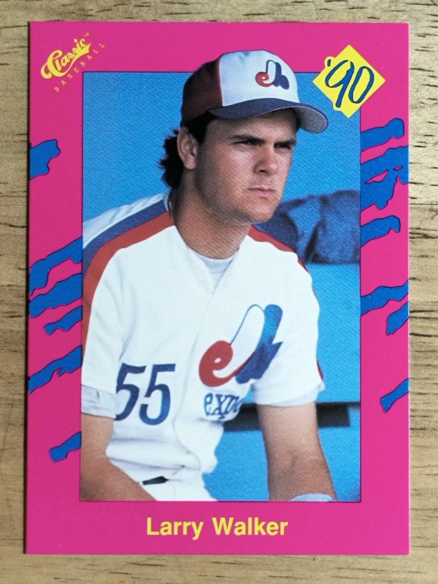 1990 Classic Update #T16 Larry Walker
