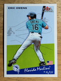 2002 Fleer Tradition Update #U178 Eric Owens