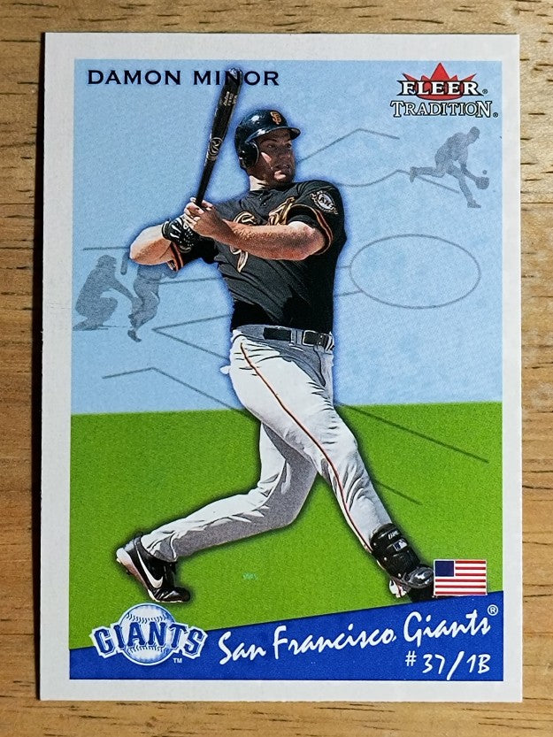 2002 Fleer Tradition Update #U182 Damon Minor