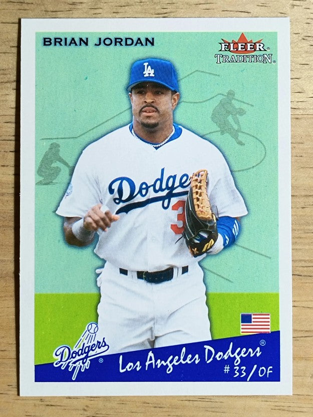 2002 Fleer Tradition Update #U186 Brian Jordan