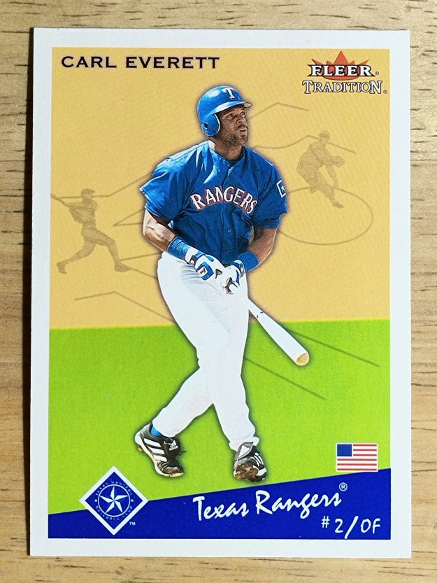 2002 Fleer Tradition Update #U193 Carl Everett