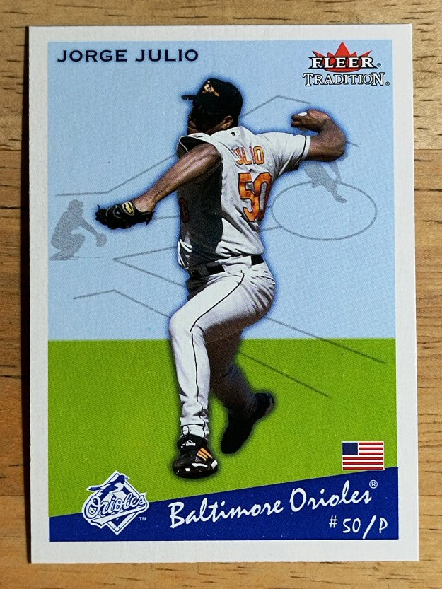 2002 Fleer Tradition Update #U195 Jorge Julio