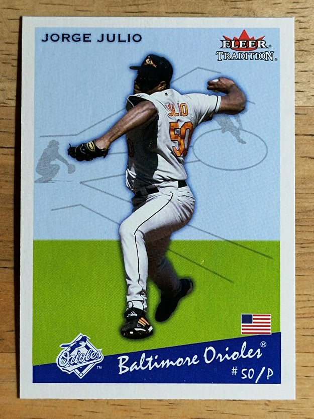 2002 Fleer Tradition Update #U195 Jorge Julio