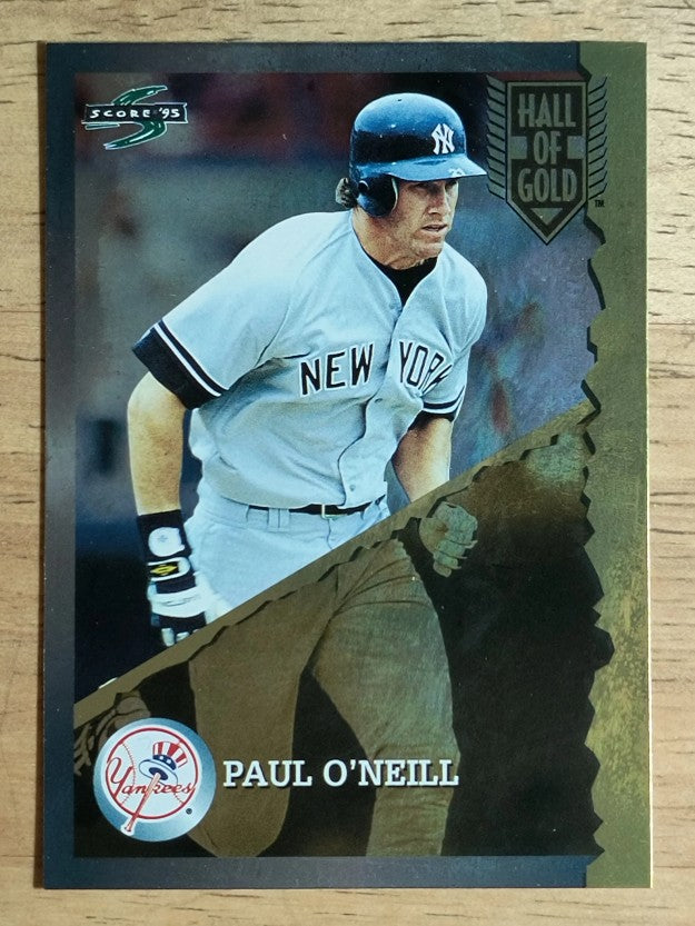 1995 Score Hall of Gold #HG26 Paul O'Neill