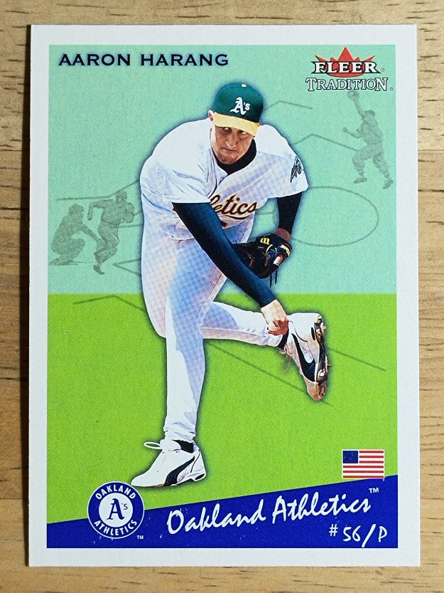 2002 Fleer Tradition Update #U203 Aaron Harang