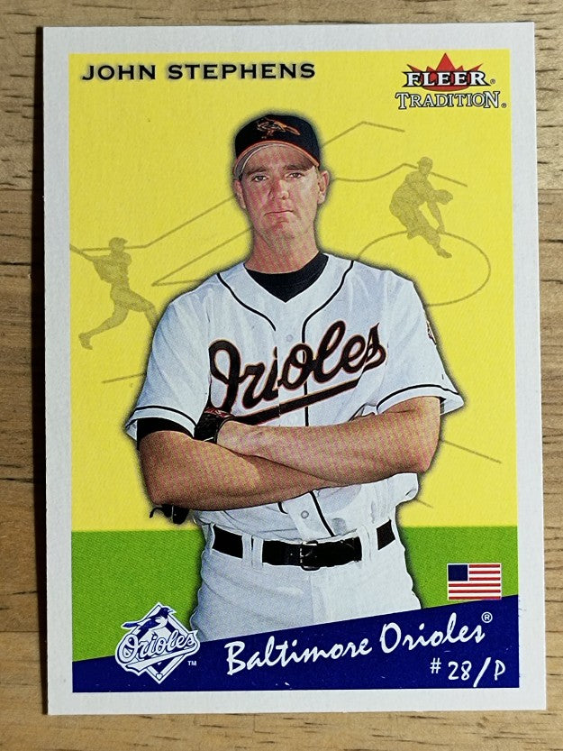 2002 Fleer Tradition Update #U205 John Stephens