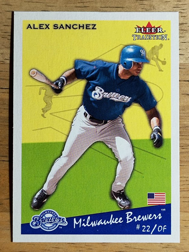 2002 Fleer Tradition Update #U207 Alex Sanchez