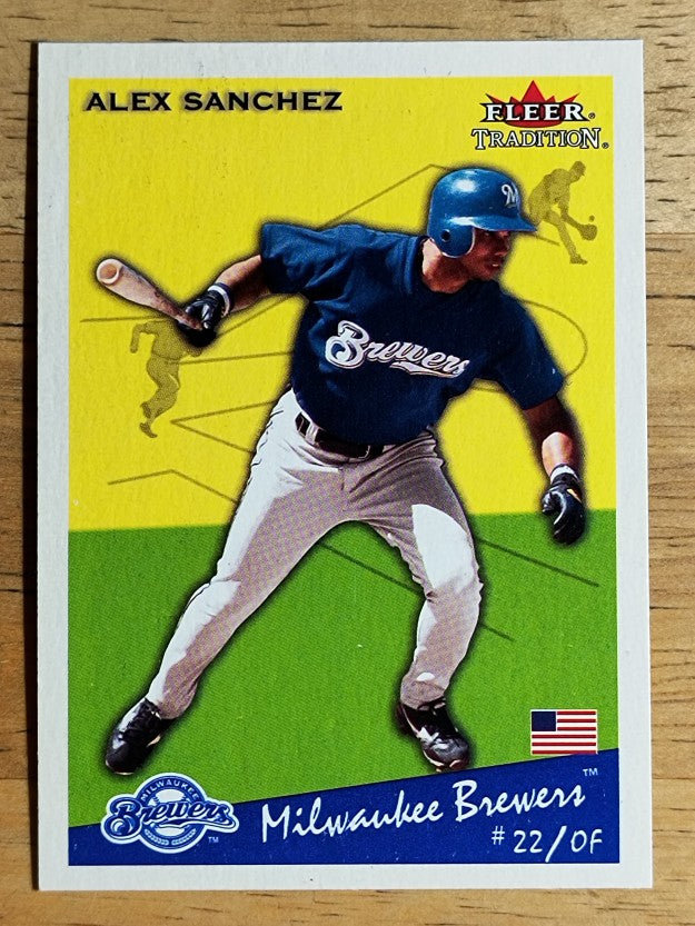 2002 Fleer Tradition Update #U207 Alex Sanchez