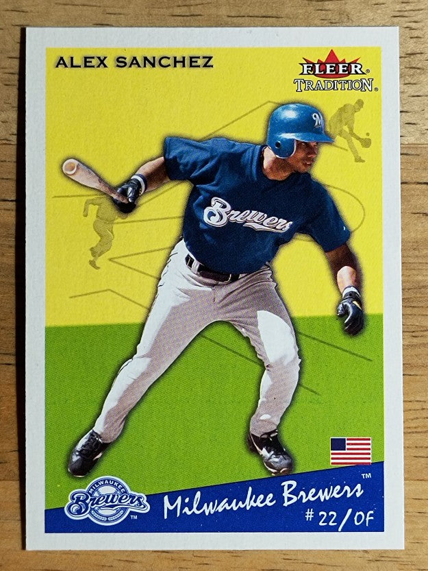 2002 Fleer Tradition Update #U207 Alex Sanchez