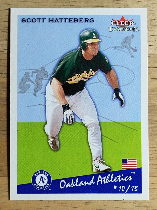 2002 Fleer Tradition Update #U219 Scott Hatteberg