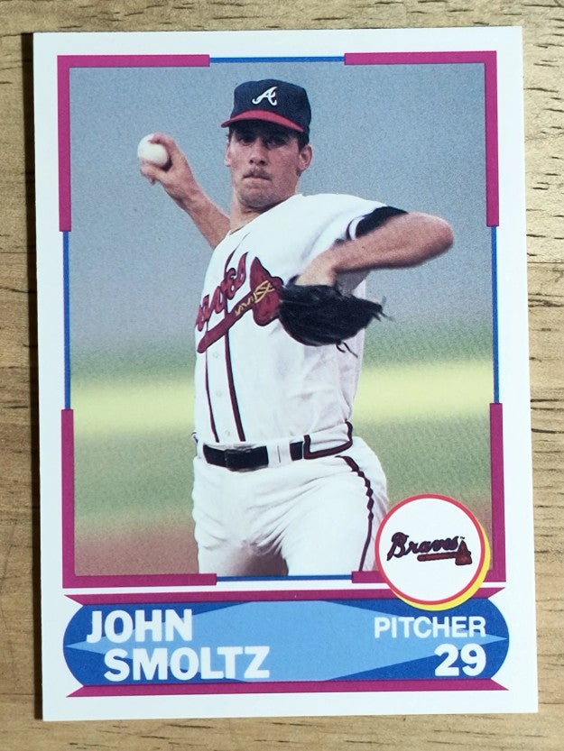 1990 Score Young Superstars I #36 John Smoltz
