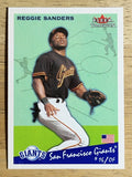 2002 Fleer Tradition Update #U226 Reggie Sanders