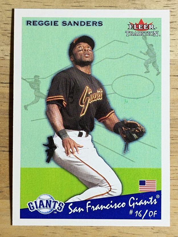 2002 Fleer Tradition Update #U226 Reggie Sanders