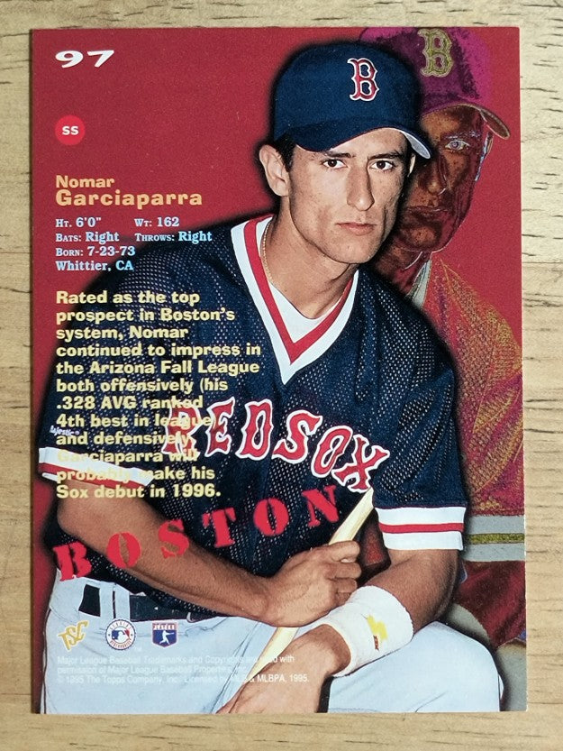 1995 Stadium Club #97 Nomar Garciaparra