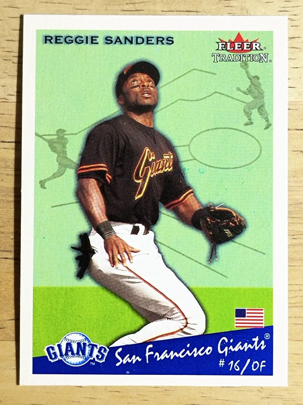 2002 Fleer Tradition Update #U226 Reggie Sanders