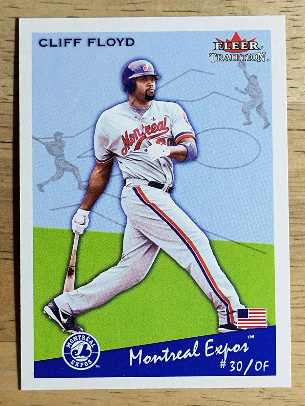 2002 Fleer Tradition Update #U232 Cliff Floyd