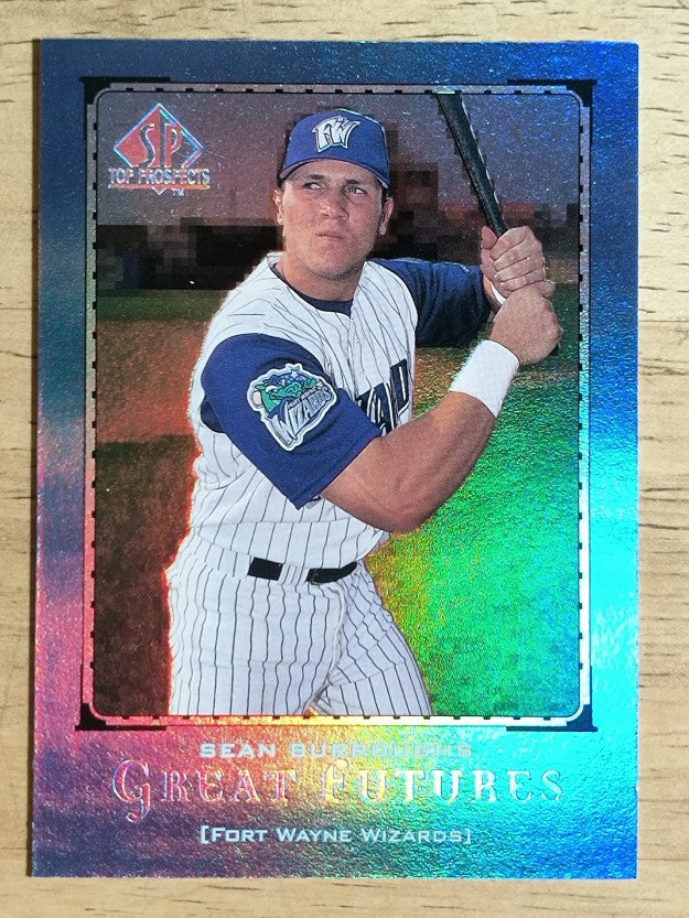 2000 SP Top Prospects Great Futures #F10 Sean Burroughs